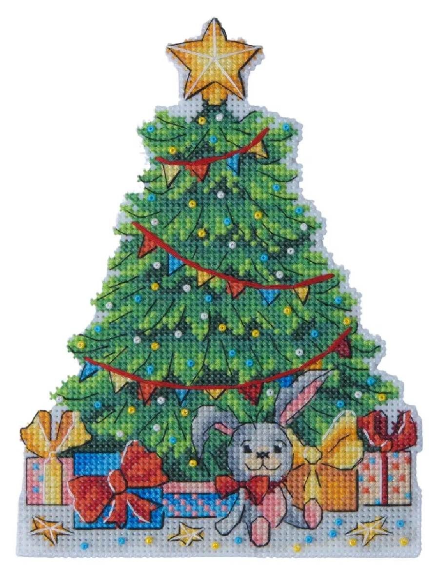 Soizic - Le sapin de Noel / Рождественская елка, схема для вышивания крестом
